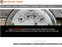 Tablet Screenshot of buyenergy.ca